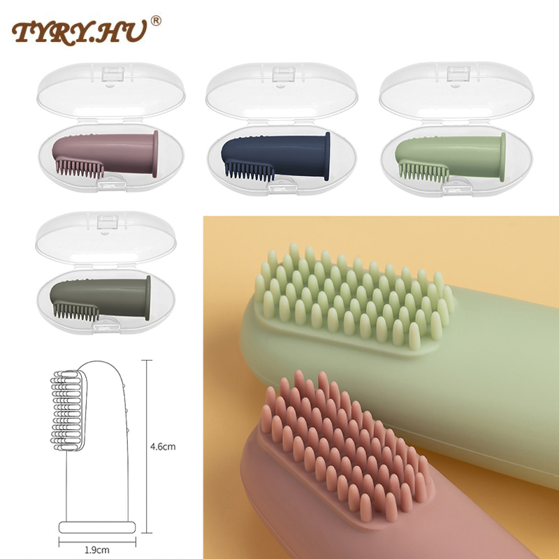 Health Wellness Product - Baby Soft Finger Toothbrush BPA Free