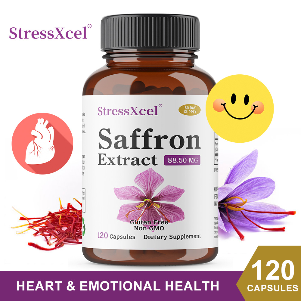 Health And Wellness Promotion - Saffron Extract Capsules, Antioxidant Daily Wellness