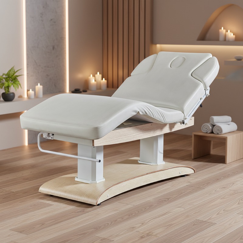 Health Wellness Clinic - Factory Customized Synthetic Leather Massage Bed