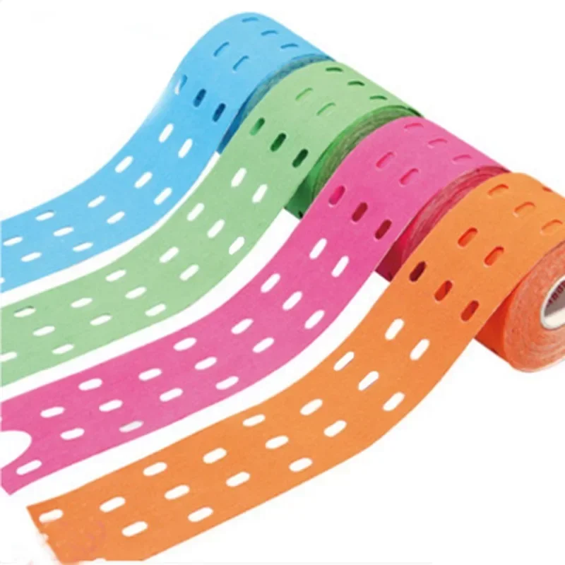 Kinesiology Tape Sports - 5cm Perforated Kinesiology Elastic Adhesive Tape
