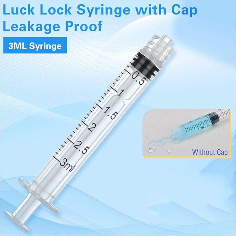 Health Wellness Product - 3ml 20 50 100Pcs Luer Lock