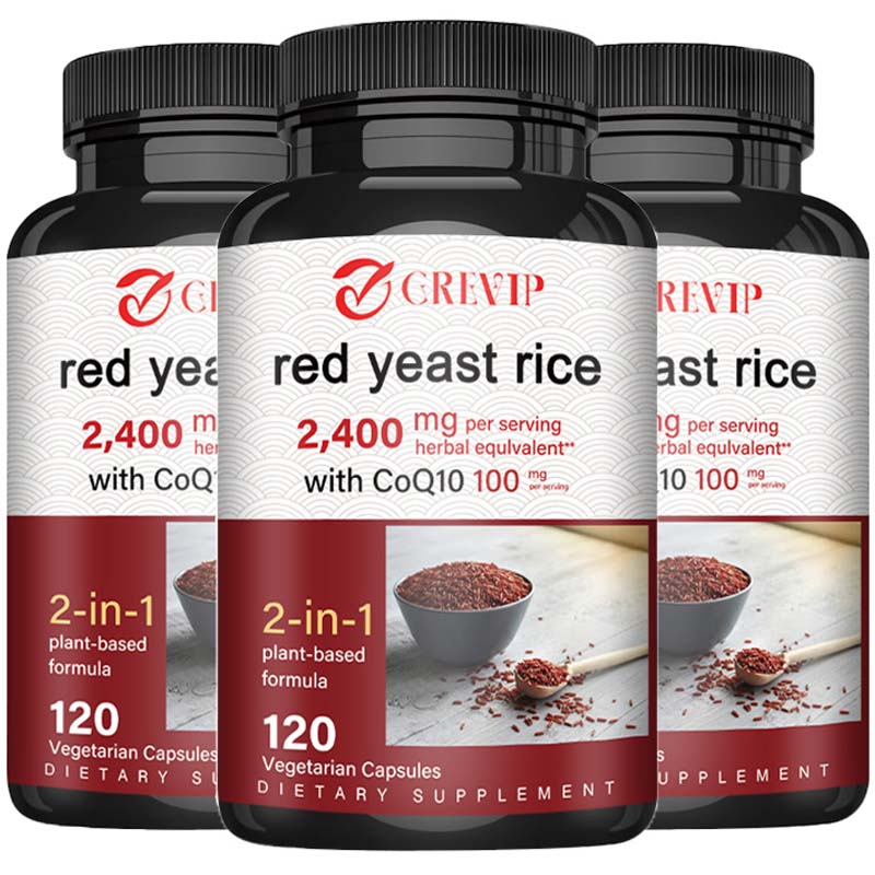 Health And Wellness Promotion - Red Yeast Rice Capsules - Supports