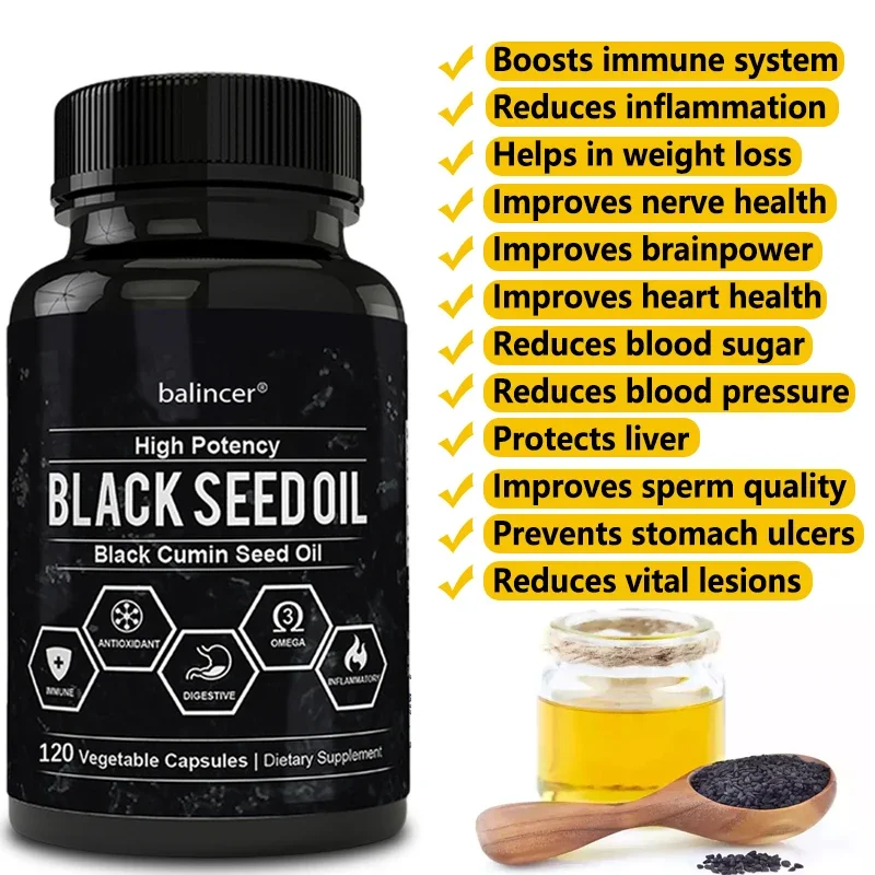 Black Cumin Seed Oil - Support - Health And Wellness Promotion 评论和价格