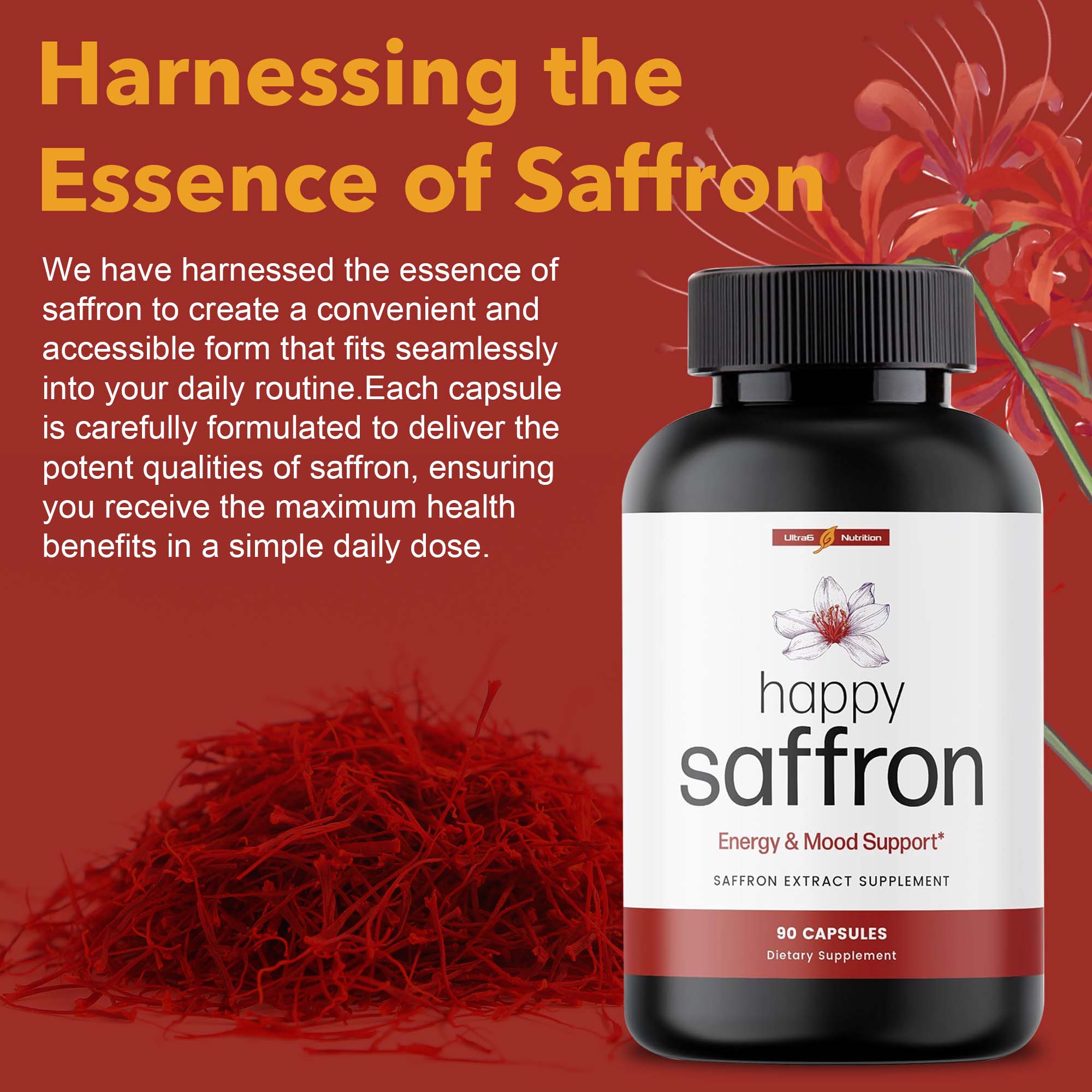 Saffron Extract Capsules, Anti - Health And Wellness Promotion 评论和价格