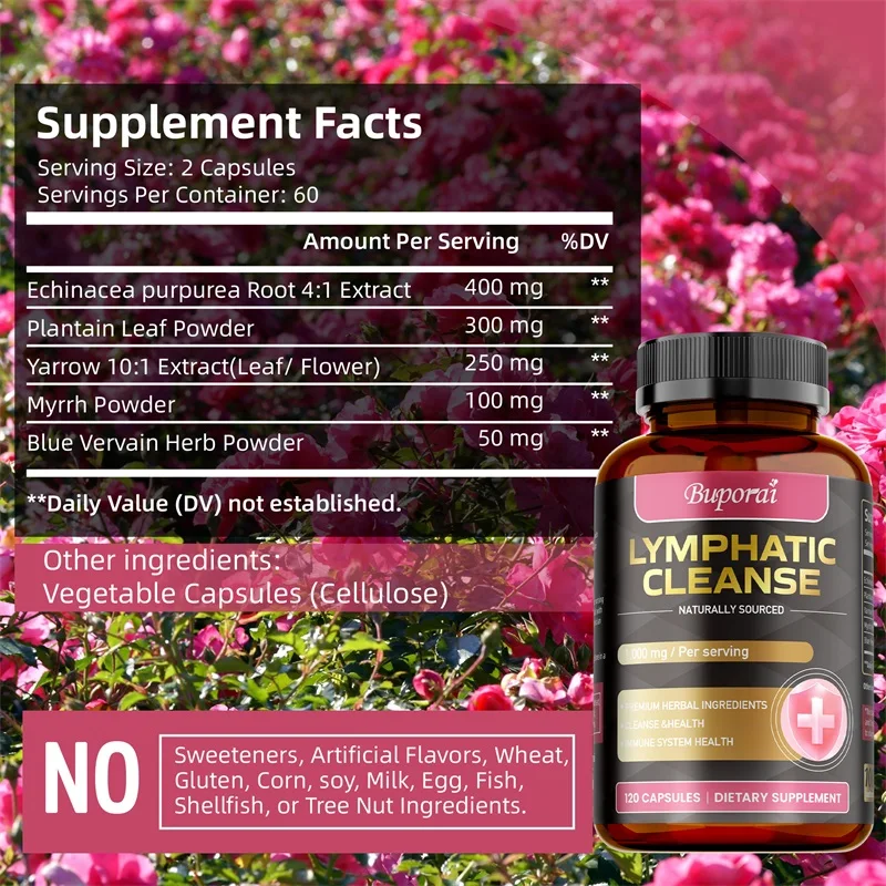 Lymphatic Cleanse Supplement - - Health And Wellness Promotion 评论和价格