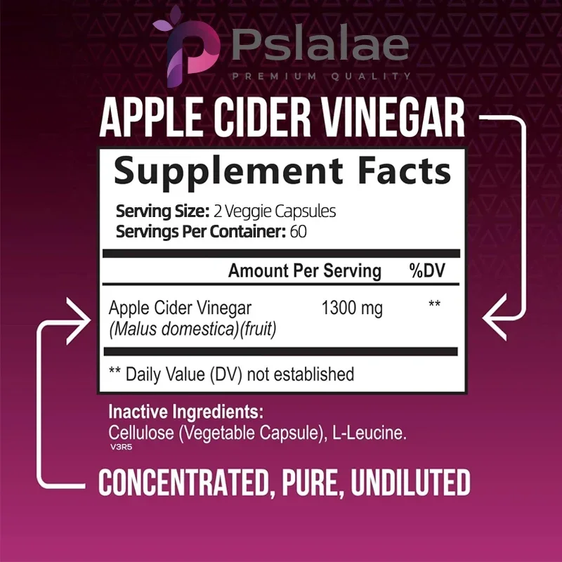Apple Cider Vinegar Capsules - - Health And Wellness Promotion 评论和价格