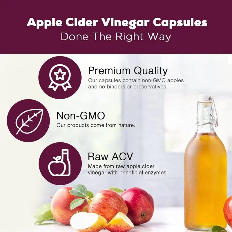 Apple Cider Vinegar Capsules - - Health And Wellness Promotion 评论和价格