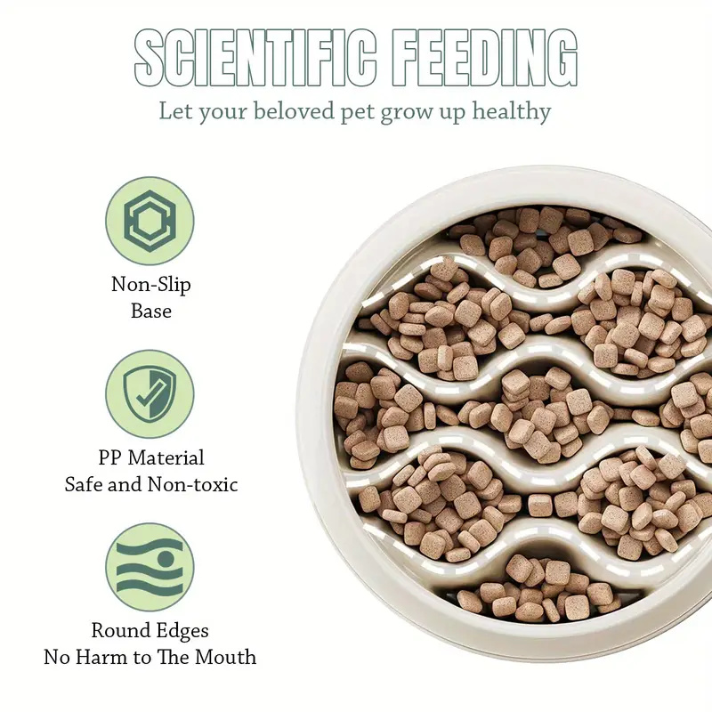 Paw Print Slow Feeder Bowls fo - Health Wellness Product 评论和价格