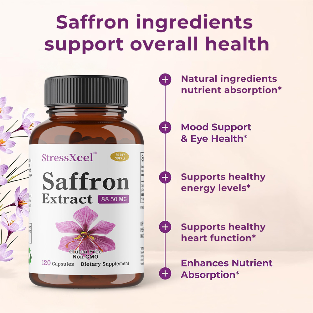 Saffron Extract Capsules, Anti - Health And Wellness Promotion 评论和价格