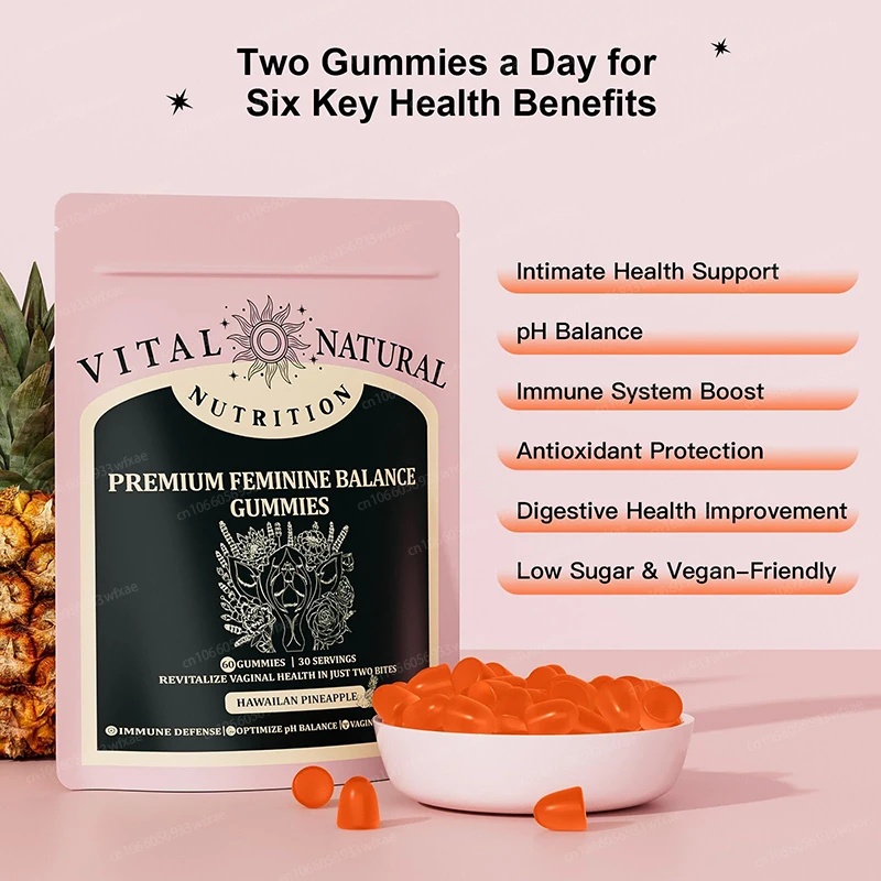 Premium Feminine Balance Gummi - Health And Wellness Promotion 评论和价格