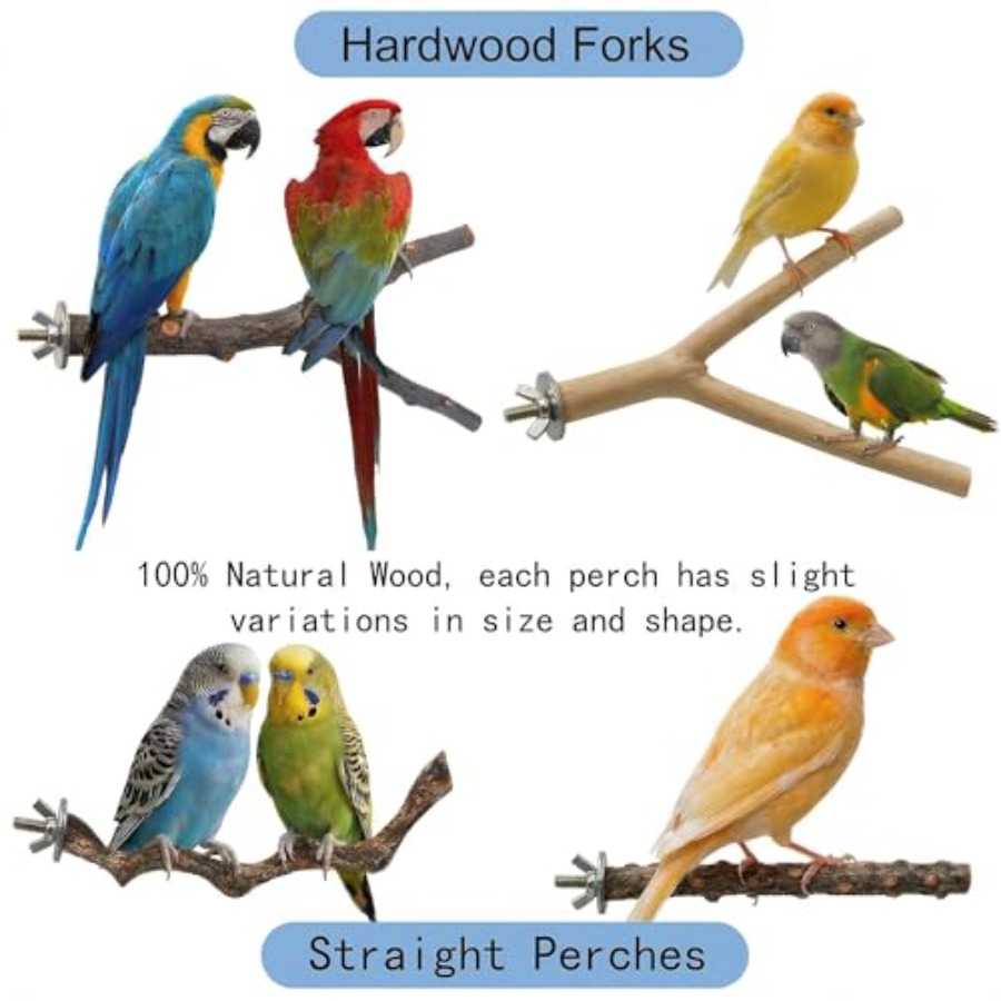 8PCS natural wood bird perches - Health & Wellness Kuala Lumpur Reviews 评论和价格