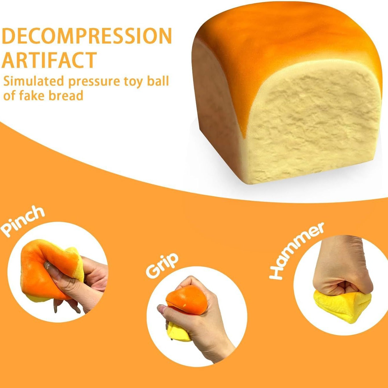 Simulation bread Squeeze Taba  - Health Wellness Product 评论和价格
