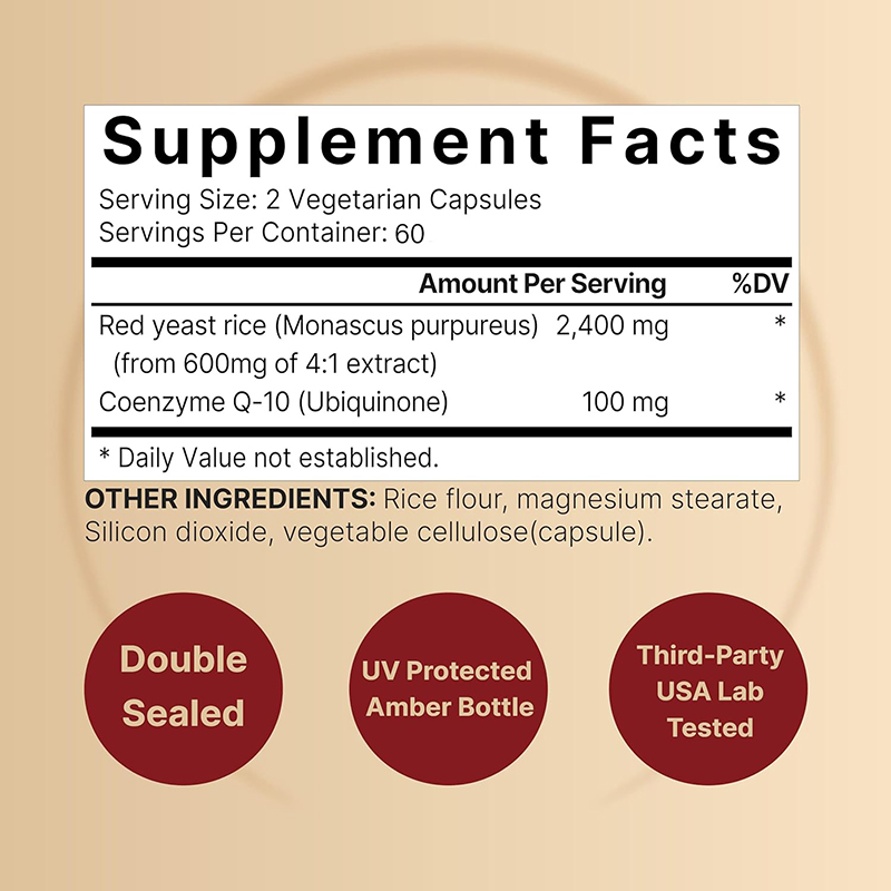 Red Yeast Rice Capsules - Supp - Health And Wellness Promotion 评论和价格