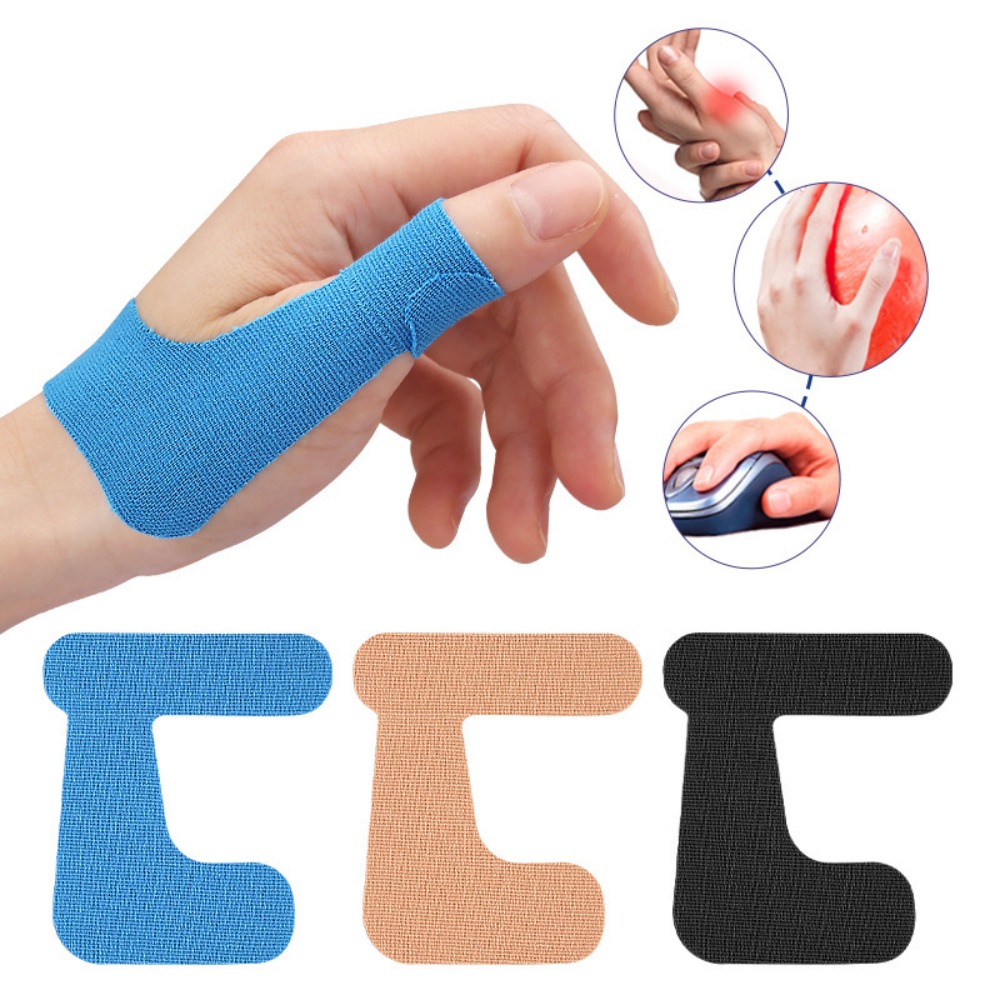 5Pcs Precut Thumb Support Tape - Kinesiology Tape Sports 评论和价格